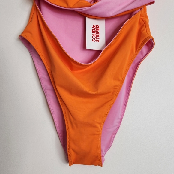 SOLID & STRIPED The Reversible Marlie One-Piece Swimsuit Size M BNWT - Picture 9 of 16